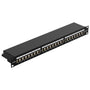 FGB CAT 7 Patchpanel 24 Port RJ45 - Geschirmt 19 Zoll