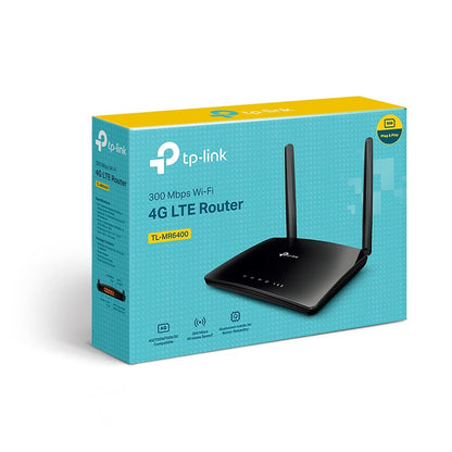 TP-Link TL-MR6400 4G LTE Router – SIM-Slot N300 WLAN