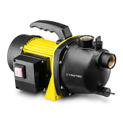 TROTEC TGP 1000 E Gartenpumpe – 3.300 l/h, 1.000 W, 42 m Förderhöhe