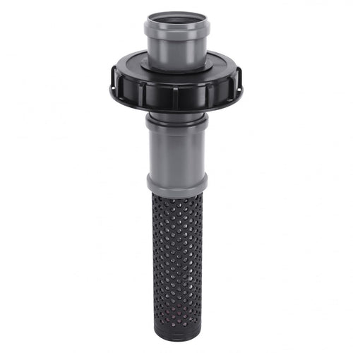 REKUBIK IBC Deckelfilter mit HT-Rohr DN 75, Deckelgrösse DN 150, Feinfilter aus Aluminiumgewebe
