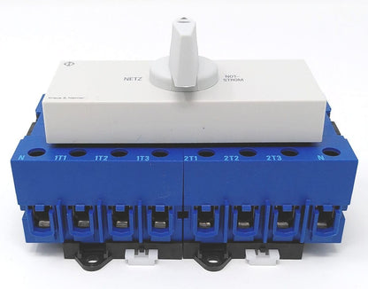 Kraus & Naimer KA63B T904 VE2 Umschalter 4-polig 63A Netz-0-Notstrom