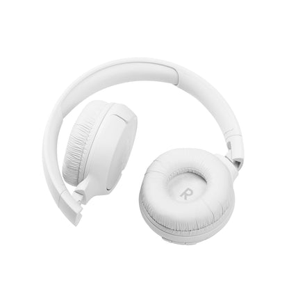 JBL Tune 510BT On-Ear-Kopfhörer kabellos mit Pure Bass, Weiss