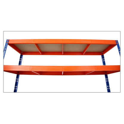 PROREGAL Rhino Schwerlastregal 180x200x60cm 500kg blau/orange