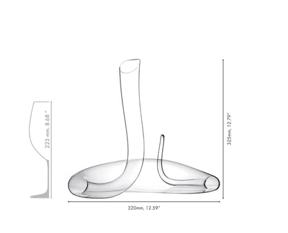 Riedel Mamba Dekanter – Klares Kristallglas handgefertigt