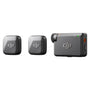 DJI Mic Mini Kabelloses Lavaliermikrofon, 2 Sender + 1 Empfänger, kompaktes Set für Kamera und Android