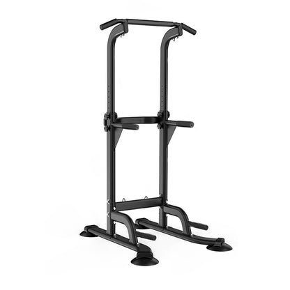 Leiblsufo Pull Up & Dip Station Kraftturm, höhenverstellbar - Schwarz-03