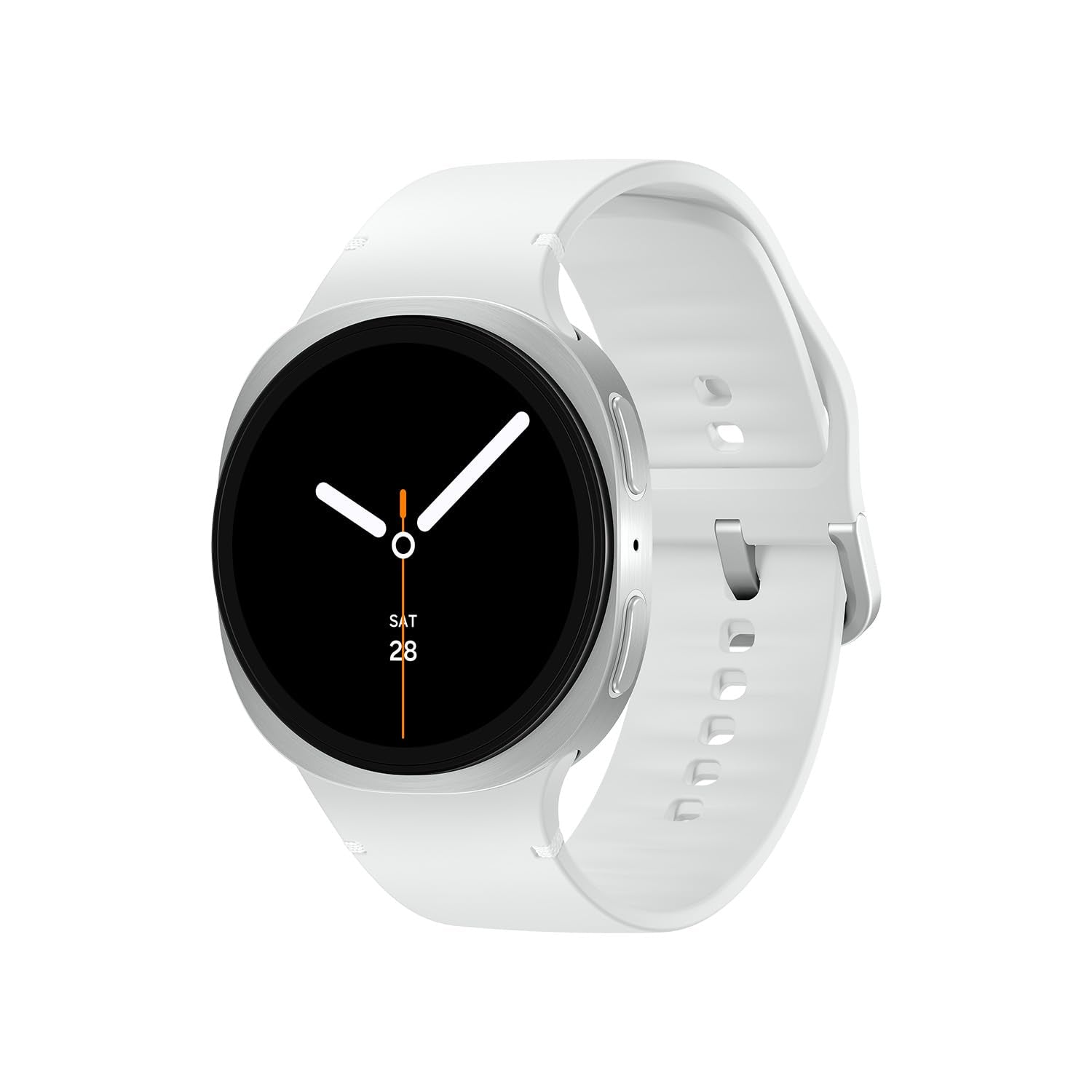 Samsung Galaxy Watch8 Smartwatch 40 mm Bluetooth Silber mit Sport Band