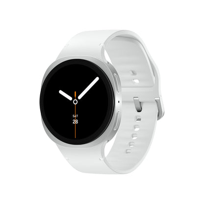 Samsung Galaxy Watch8 Smartwatch 40 mm Bluetooth Silber mit Sport Band