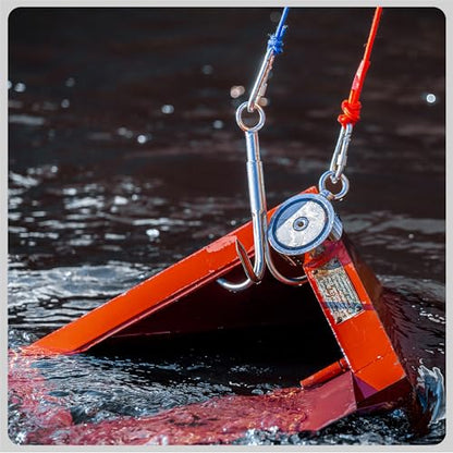 MAGFISHION Magnetfischen Mega Set 2x350KG – Ø94mm