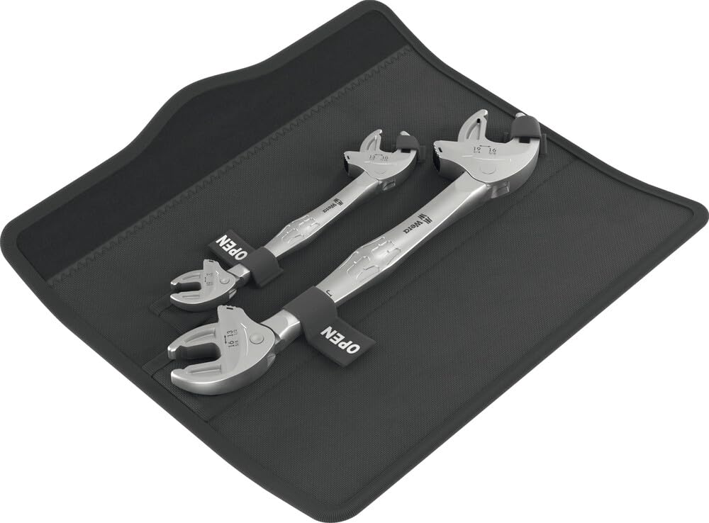 Wera 05020340001 6006 Joker 2 Set 1 Doppelmaulschlüssel, 2-teilig