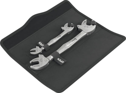 Wera 05020340001 6006 Joker 2 Set 1 Doppelmaulschlüssel, 2-teilig