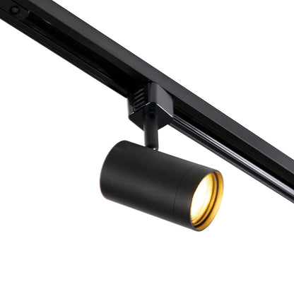 QAZQA Modernes 1-Phasen-Schienensystem Komplettset 10 Strahler