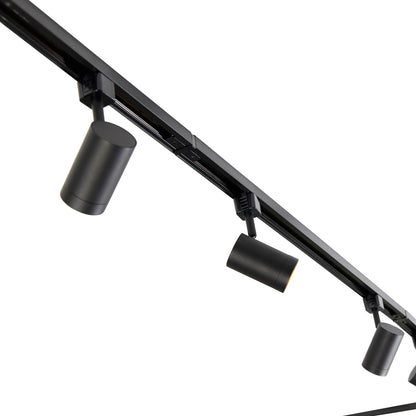 QAZQA Modernes 1-Phasen-Schienensystem Komplettset 10 Strahler