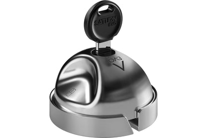 DAKEN Saturn Evo Diebstahlschlösser – Doppel-Set Edelstahl