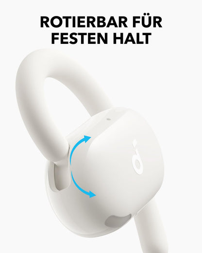 soundcore V20i Open-Ear Kopfhörer mit Ohrhaken, Bluetooth 5.4