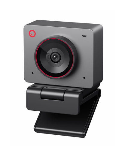 OBSBOT Meet 2-4K KI-Webcam mit 1/2" Sensor - Space Grau. Space-graue 4K KI-Webcam für Videokonferenzen & Livestreaming.