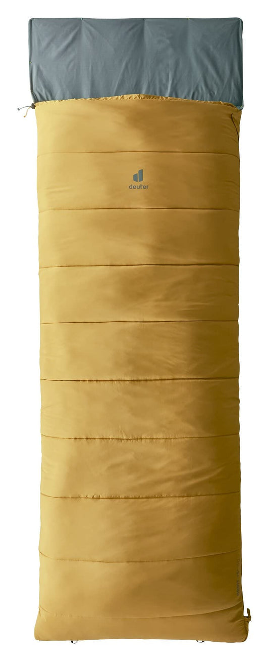 deuter Orbit SQ +6° Kunstfaserschlafsack – caramel-teal