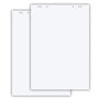 Conipa Flipchartpapier 65x98 cm, 5 Blöcke à 20 Blatt, blanko, 80 g/m², weiss, 6-fach gelocht
