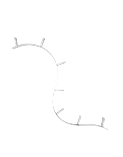 Kartell Bookworm Flexibles Bücherregal – Grau, 320 cm