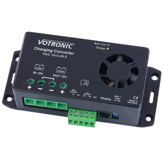 VOTRONIC VCC 1212-20 C: Auto-DC/DC Ladekonverter für 12V-Systeme