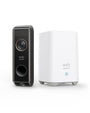 eufy Security S330 Video-Türklingel mit 2K & Homebase – Gebührenfrei. Türklingel und Homebase zur 2K-Videoüberwachung am Eingang.