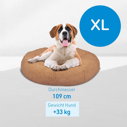 Mediashop Peaceful Pooch XL - Donut Hundebett für grosse Hunde