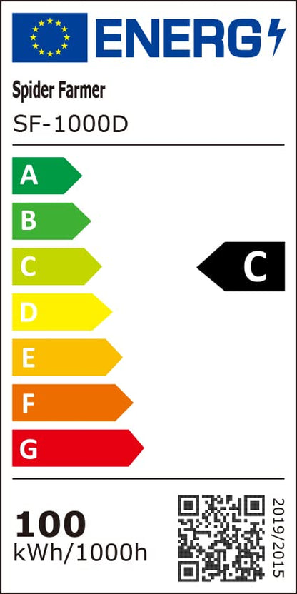 Spider Farmer SF1000D LED Grow Lampe – 100W Vollspektrum