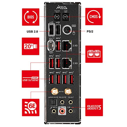 MSI MEG Z690 UNIFY Mainboard ATX Intel LGA 1700 DDR5
