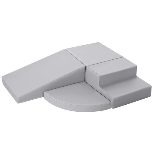 Softbausteine Kletter-Set – 4-teilig mit verlängerter Rampe