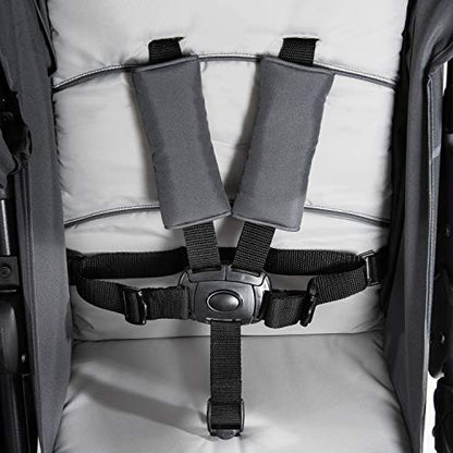 Hauck Roadster Duo SLX Zwillingswagen - Grau/Silber
