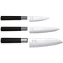 Kai Wasabi Set 67-W13 – 3-teiliges Kochmesser-Set