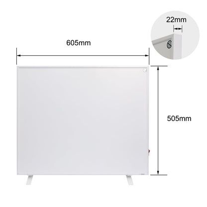 Byecold Infrarotheizung Standgerät mit Standfüssen – 300 Watt
