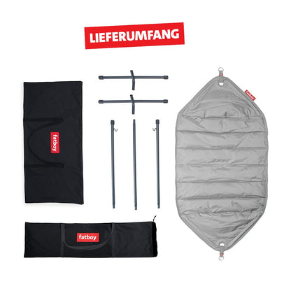 Fatboy® Headdemock Hängematte mit Gestell – Hellgrau