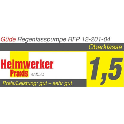 Güde RFP 12-201-04 Akku Regenfasspumpe - Set