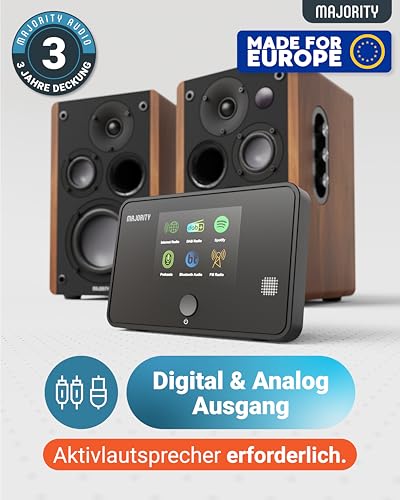 MAJORITY Robinson Digitalradio Internet DAB+ Receiver