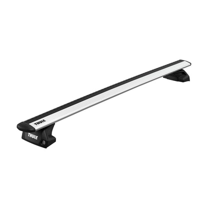 Thule Evo Flush Rail Dachträger-Fuss-Set 4er-Pack Schwarz