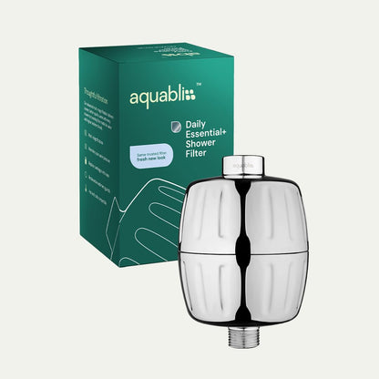 AquaBliss SF500 Duschfilter – mehrstufiger Duschwasserfilter, Chrom