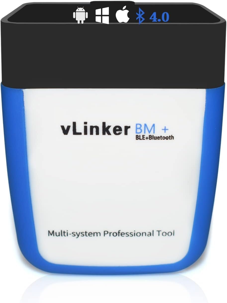 vLinker BM+ OBD2 Bluetooth Diagnose Scan Tool für iOS, Android – Autoscanner zur Fahrzeugdiagnose