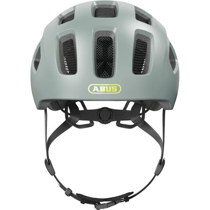 ABUS Youn-I 2.0 Fahrradhelm mit LED-Rücklicht, Grau, S (48-54 cm)