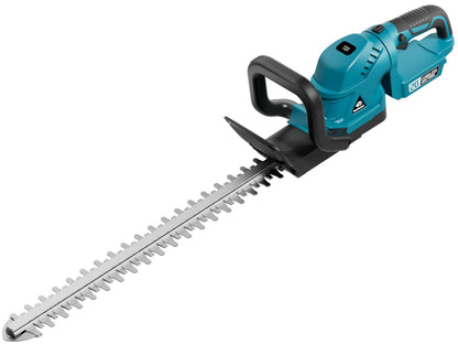 BITOON Akku-Heckenschere BTHT52, 52 cm, bürstenlos, für Makita 18V – Klinge aus 65Mn-Stahl mit drehbarem Schneidkopf