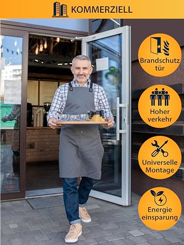 NAPOLEON N-1000 Automatischer Türschliesser Grösse 3 - Silber