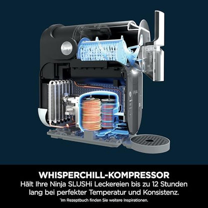 Ninja SLUSHi Maschine 1.9L Blau/Grau – Slush & Cocktails FS301EU