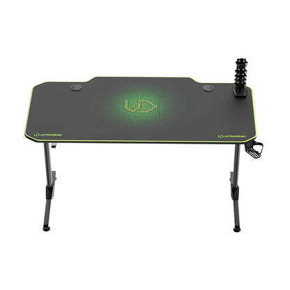 ULTRADESK FRAG V3 Gaming-Schreibtisch - 140x60cm Grün