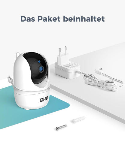 GHB Überwachungskamera für 5 Zoll Babyphone - Modell 2023