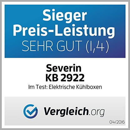 SEVERIN KB 2922 Elektrische Kühlbox – 19L, Kühl/Warm