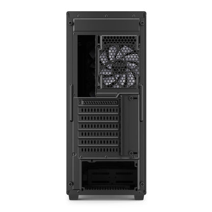 Sharkoon VK4 Rainbow Schwarz ATX PC-Gehäuse mit 4x 120-mm-Lüftern