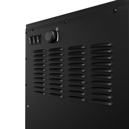 Tronitechnik® Panorama Elektrokamin - LED Flammen 1/2kW