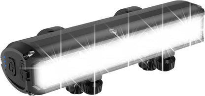 Monkey Home EOS640 LED Velolicht Set 2600 Lumen STVZO USB 8000 mAh, Aluminiumgehäuse
