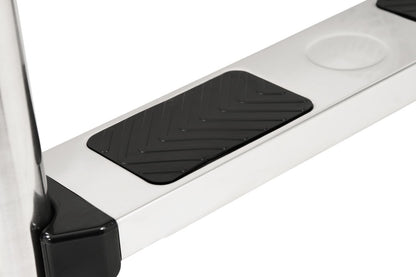 Zelsius V2A Edelstahl Poolleiter 3 Stufen – Silber, rutschsicher