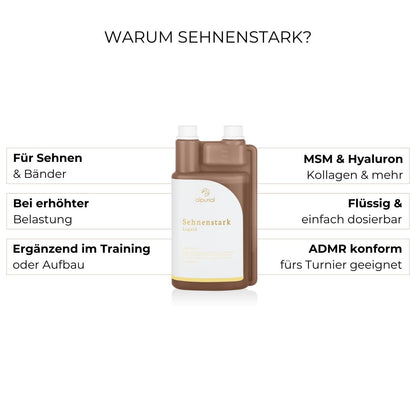 Alpurial Sehnenstark Ergänzungsfuttermittel Pferde Sehnen Bänder